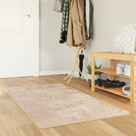 Vloerkleedloper MARSA Beige 80 x 100 cm Polyester en PVC 1