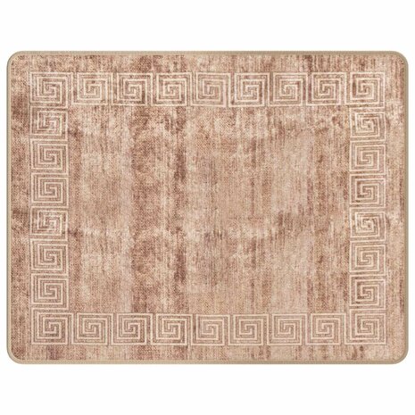 Vloerkleedloper MARSA Wit 80 x 100 cm Polyester en PVC 2