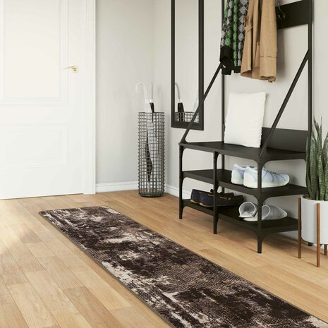 Vloerkleedloper MARSA Zwart 50 x 250 cm Polyester en PVC 1