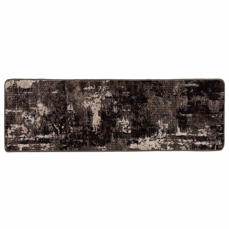 Vloerkleedloper MARSA Zwart 50 x 250 cm Polyester en PVC 2