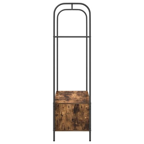 Kledingrek Bruin Eiken 100 x 44 x 160 cm Bewerkt hout 6