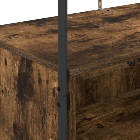 Kledingrek Bruin Eiken 100 x 44 x 160 cm Bewerkt hout 8