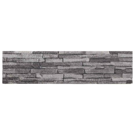 Wandpanelen 10 pcs Antraciet 100 x 25 cm EPS-schuim 2