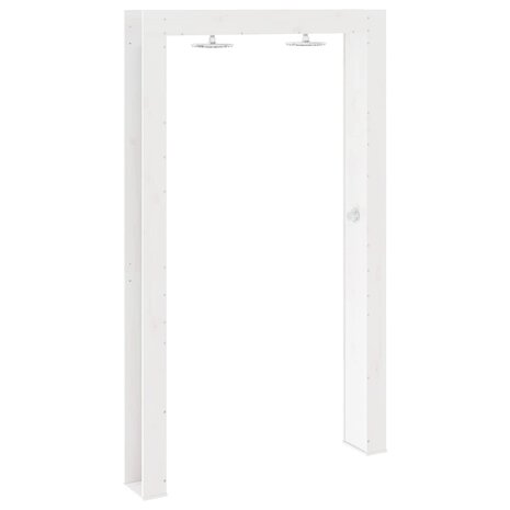 Buitendouche Wit 137 x 23 x 226 cm Massief grenenhout 2