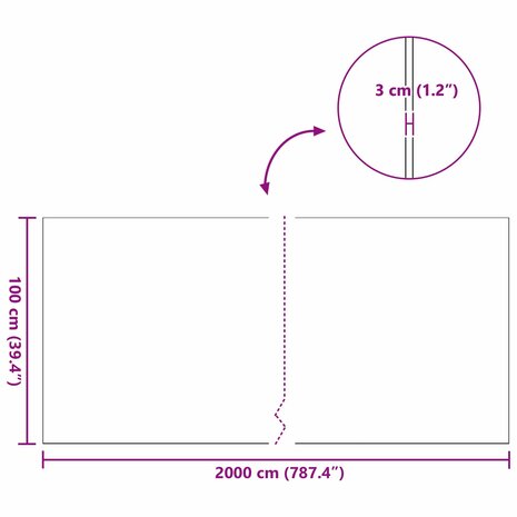 Kunstgras PP & PE 10