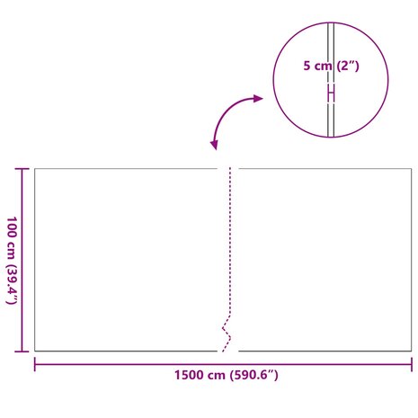 Kunstgras PP & PE 10