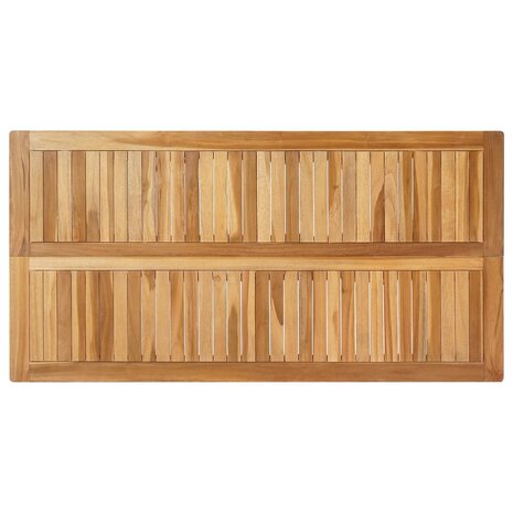 Bartafel Naturel 150 x 75 x 105 cm Massief Teakhout 5