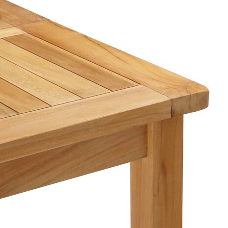 Bartafel Naturel 150 x 75 x 105 cm Massief Teakhout 6