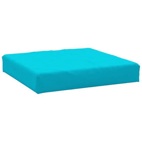Palletkussen 60x60x8 cm oxford stof turquoise 2
