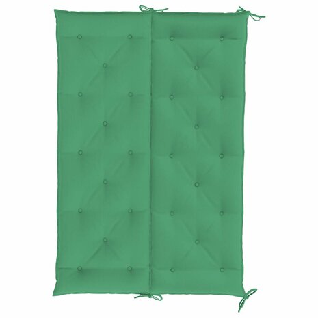 Tuinbankkussen 150x(50+50)x7 cm oxford stof groen 6