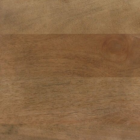 Wandspiegel walnootbruin 70 x 50 cm Bewerkt hout en glas 9
