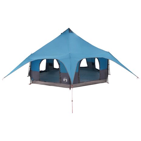Gezinstent Blauw 10-persoons 185T Polyester met PU Coating 2
