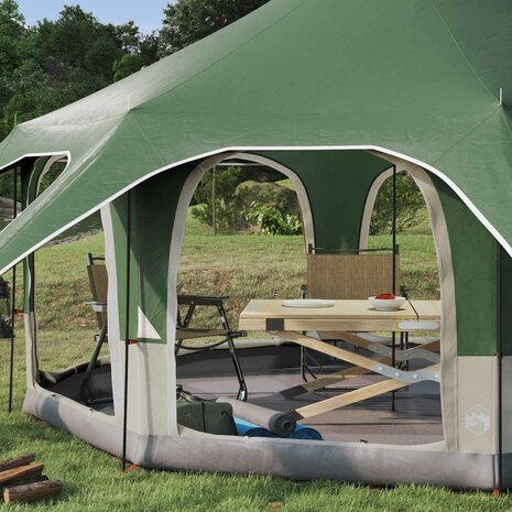 Gezinstent Groen 5-persoons 185T Polyester met PU Coating 3
