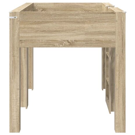 Stapelbed voor Kinderen Sonoma Eiken 90 x 190 cm Bewerkt hout 6