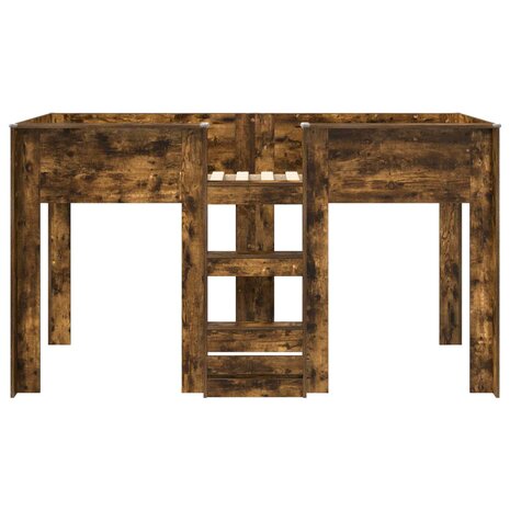Stapelbed voor Kinderen Gerookt eiken 80 x 200 cm Bewerkt hout 5