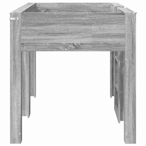 Stapelbed voor Kinderen Grijs Sonoma 80 x 200 cm Bewerkt hout 6