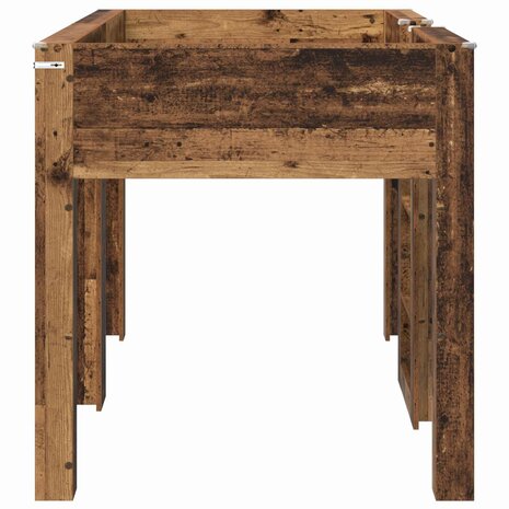 Stapelbed voor Kinderen Oudhout 80 x 200 cm Bewerkt hout 6