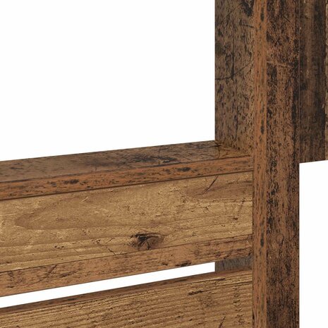 Stapelbed voor Kinderen Oudhout 80 x 200 cm Bewerkt hout 9