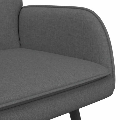 2-Zits Sofa Donkergrijs 115 x 61 x 87 cm Stof 7