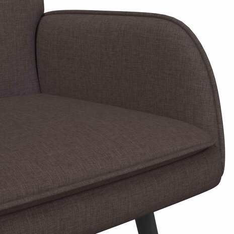 2-Zits Sofa Donkerbruin 115 x 61 x 87 cm Stof 7