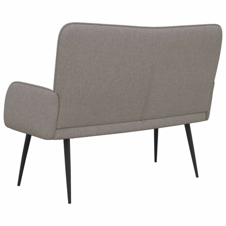2-Zits Sofa Taupe 115 x 61 x 87 cm Stof 6