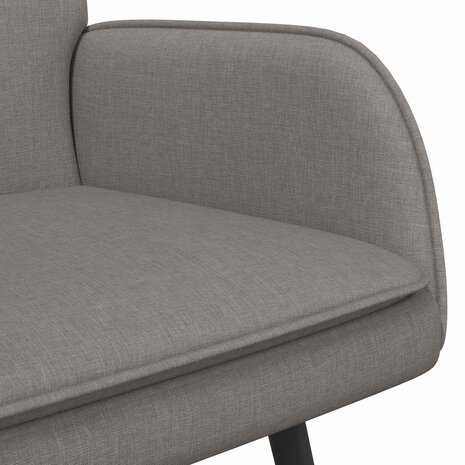 2-Zits Sofa Taupe 115 x 61 x 87 cm Stof 7