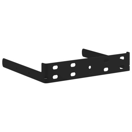 Wandplank Wandgemonteerd Bruin 23 x 23,5 x 4 cm Bewerkt hout 11