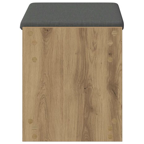 Halbank met kussen met plank Artisan Eik 63 x 38 x 45 cm 6