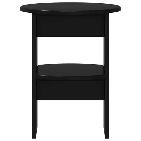 Bijzetkast 2 pcs Zwart &Oslash;40 x 50 cm Geconstrueerd hout 5