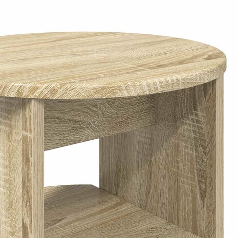Bijzetkast Sonoma Eiken &Oslash;40 x 50 cm Geconstrueerd hout 9