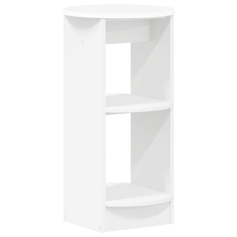 Bijzetkast Wit Geconstrueerd hout 2