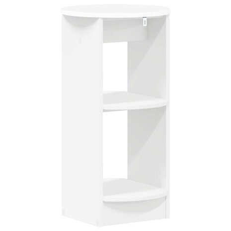 Bijzetkast Wit Geconstrueerd hout 6