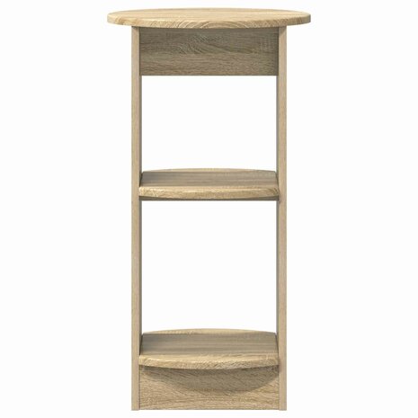 Bijzetkast Sonoma Eiken Geconstrueerd hout 4