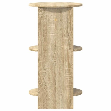 Bijzetkast Sonoma Eiken Geconstrueerd hout 5
