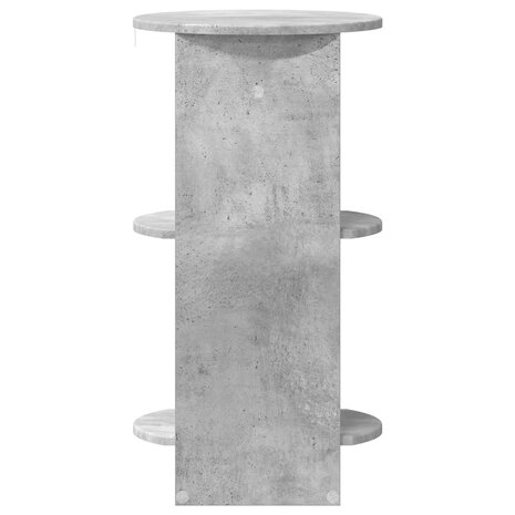 Bijzetkast Beton Grijs Geconstrueerd hout 5