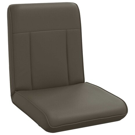 Vloerstoel Grijs 50 x 73 x 60 cm Nep Leer 2