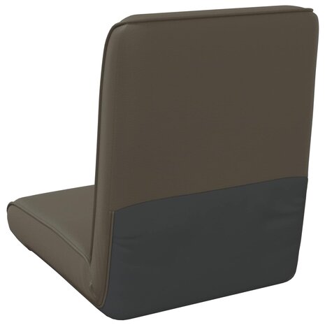 Vloerstoel Grijs 50 x 73 x 60 cm Nep Leer 6