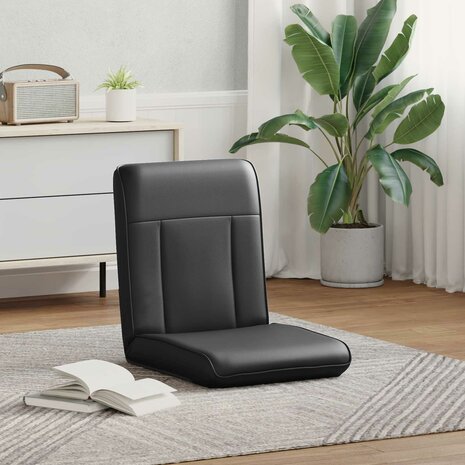 Vloerstoel Zwart 50 x 73 x 60 cm Nep Leer 3