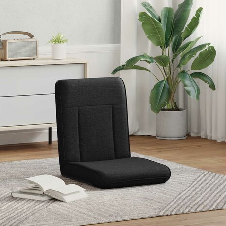 Vloerstoel Zwart 50 x 73 x 60 cm Stof 3
