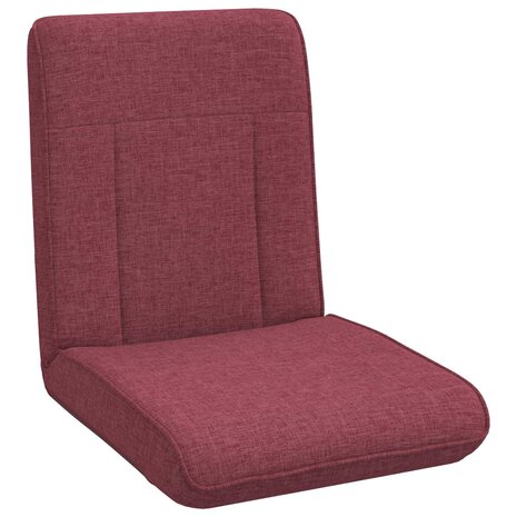 Vloerstoel Wijnrood 50 x 73 x 60 cm Stof 2