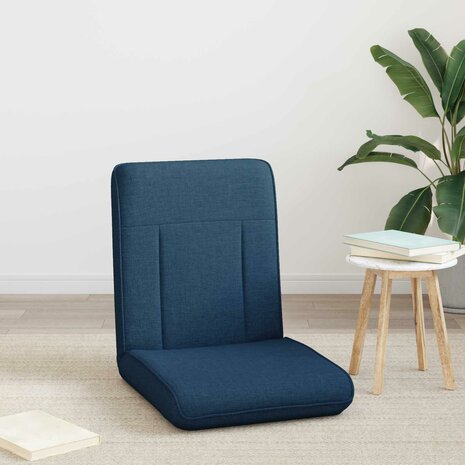 Vloerstoel Blauw 50 x 73 x 60 cm Stof 3