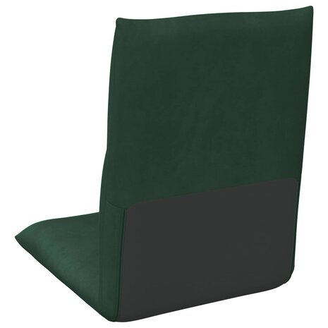Vloerstoel Donkergroen 46 x 50 x 61 cm Fluweel 6