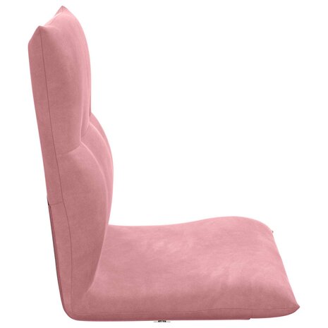 Vloerstoel Roze 46 x 50 x 61 cm Fluweel 5