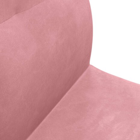 Vloerstoel Roze 46 x 50 x 61 cm Fluweel 7