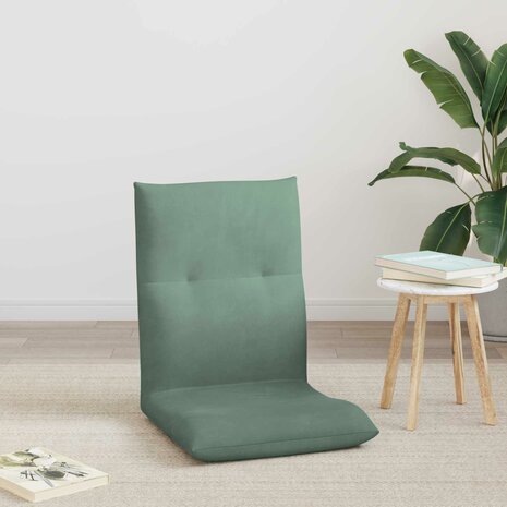 Vloerstoel Zeegroen 46 x 50 x 61 cm Fluweel 3