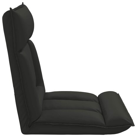 Vloerstoel Zwart 55 x 61 x 70 cm Nep Leer 5
