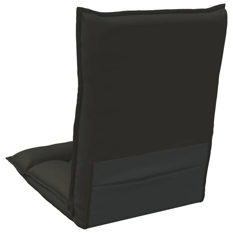 Vloerstoel Zwart 55 x 61 x 70 cm Nep Leer 6