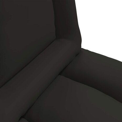 Vloerstoel Zwart 55 x 61 x 70 cm Nep Leer 7