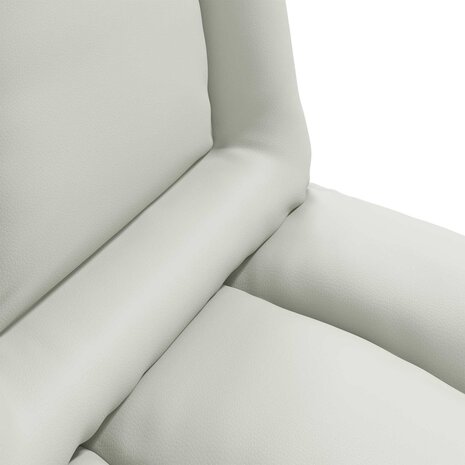Vloerstoel Wit 55 x 61 x 70 cm Nep Leer 7