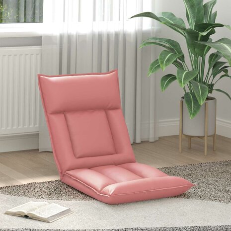 Vloerstoel Roze 55 x 61 x 70 cm Nep Leer 1